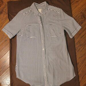 Chico Buttonup Striped Top